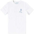 T-shirt Casablanca T-SHIRT EMBLEME DE CASA WHITE
