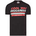 T-shirt Dsquared T-SHIRT S74GD0656 BLACK