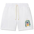 Short Casablanca AVENIDA PRINTED SWEATSHORT WHITE