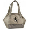 Sac &agrave; main Thierry Mugler Sac Boheme Metalic 8 Gun Gris