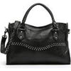Sac &agrave; main Basilic Pepper Sac port&eacute; main cuir GLAM 16C-00BGLA22 Noir