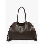 Sac Bandouliere Basilic Pepper Sac port&eacute; &eacute;paule A4 Cow cuir COW 16C-00BCOW85 Marron