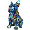 Statuettes et figurines Signes Grimalt Chien Bouledogue Bleu Unique. . Maison & D&eacute;co > Statuettes et figurines.
