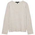 Pull Vero Moda PULL VMSILJE LS V-NECK - MOONBEAM - M