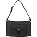 Sac & Bagage sur Grenoble : Sac Bandouliere Hexagona Sac porte travers Ref 66382 Noir 27*17*8 cm