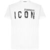 T-shirt Dsquared T-SHIRT S79GC0039 WHITE