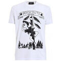 T-shirt Dsquared T-SHIRT S74GD0377 WHITE