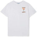 T-shirt Casablanca T-SHIRT LA FLAMME DU SPORT WHITE Grenoble