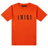 T-shirt Amiri CORE LOGO TEE ORANGE