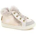 Chaussures enfants sur Grenoble : Bottines enfant Shoo Pom Bottines Bouba Zip Hair Light Bronze Taupe