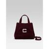 Sac &agrave; main Carel Paris Sacs &Agrave; Main Place Clemenceau Cuir Violet Violet
