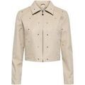 Vestes sur Grenoble : Veste Jacqueline De Yong Jdyrowan Faux Suede Stud Jacket Otw Sgo 15363425