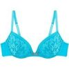 Rembourr&eacute;s Pomm'poire Soutien-gorge ampliforme coque moul&eacute;e turquoise Sir&egrave;ne Bleu