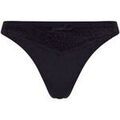 Culottes & slips Pomm'poire String noir Evasion Noir