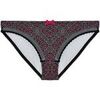 Culottes & slips Pomm'poire Culotte framboise/noir Les Jeux Sont Faits Rose