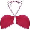 Maillots de bain Brigitte Bardot Haut de maillot bandeau bordeaux/ivoire Marguerite by