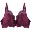 Rembourr&eacute;s Pomm'poire Soutien-gorge ampliforme coque moul&eacute;e bordeaux Valentine Rouge