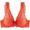 Rembourr&eacute;s Pomm'poire Soutien-gorge ampliforme coque moul&eacute;e orange Culott&eacute;e Orange
