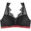 Rembourr&eacute;s Pomm'poire Soutien-gorge ampliforme coque moul&eacute;e noir/cuivre Impertinente Noir