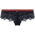 Shorties & boxers Pomm'poire Shorty tanga noir/cuivre Impertinente Noir Grenoble
