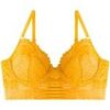 Corbeilles & balconnets Pomm'poire Soutien-gorge corbeille jaune P&eacute;tillante Jaune