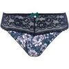 Culottes & slips Pomm'poire Culotte indigo/vert Pas De Deux Bleu