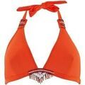 Maillots de bain Brigitte Bardot Haut de maillot triangle orange Riviera