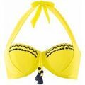 Maillots de bain Brigitte Bardot Haut de maillot balconnet jaune/marine Mambo Grenoble