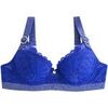 Rembourr&eacute;s Pomm'poire Soutien-gorge ampliforme coque moul&eacute;e bleu Survolt&eacute;e Bleu