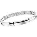 Bracelets Lotus Bracelet homme acier "Men in Black" Grenoble