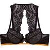 Corbeilles & balconnets Pomm'poire Soutien-gorge corbeille noir Tandem Noir