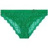 Culottes & slips Pomm'poire Culotte en dentelle fran&ccedil;aise verte Tokyo Vert