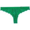 Tangas Pomm'poire Tanga en dentelle fran&ccedil;aise verte Tokyo Vert