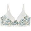 Rembourr&eacute;s Pomm'poire Soutien-gorge ampliforme coque moul&eacute;e ivoire Impr&eacute;vu Blanc
