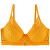 Rembourr&eacute;s Pomm'poire Soutien-gorge ampliforme coque moul&eacute;e jaune Impr&eacute;vu Jaune