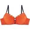 Rembourr&eacute;s Pomm'poire Soutien-gorge ampliforme coque moul&eacute;e orange Magma Orange