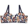 Rembourr&eacute;s Pomm'poire Soutien-gorge ampliforme coque moul&eacute;e marine Magma Bleu