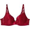 Rembourr&eacute;s Pomm'poire Soutien-gorge ampliforme coque moul&eacute;e bordeaux Amsterdam Rose