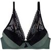 Rembourr&eacute;s Pomm'poire Soutien-gorge ampliforme coque moul&eacute;e kaki Pole Dance Vert