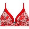 Rembourr&eacute;s Pomm'poire Soutien-gorge ampliforme coque moul&eacute;e rouge Incendie Rouge
