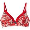 Triangles / Sans armatures Pomm'poire Soutien-gorge coques sans armatures rouge Incendie Rouge