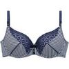 Rembourr&eacute;s Pomm'poire Soutien-gorge ampliforme coque moul&eacute;e marine Pacotille Bleu
