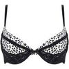 Rembourr&eacute;s Pomm'poire Soutien-gorge push-up ivoire/noir Midnight Noir