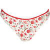 Maillots de bain Lisca Bas maillot slip de bain taille basse &eacute;chancr&eacute; Java Blanc