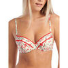 Maillots de bain Lisca Haut maillot de bain pr&eacute;form&eacute; Java Blanc