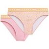 Culottes & slips Morgan Lot de 2 slips en coton orange Ines Orange
