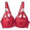 Rembourr&eacute;s Pomm'poire Soutien-gorge ampliforme bordeaux Danger Rouge