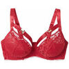 Emboitants Pomm'poire Soutien-gorge grand maintien bordeaux Danger Rouge