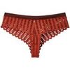 Shorties & boxers Pomm'poire Shorty tanga caramel Speculoos Marron