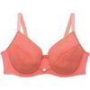 Corbeilles & balconnets Pomm'poire Soutien-gorge &agrave; armatures rose Gaufrette Orange
